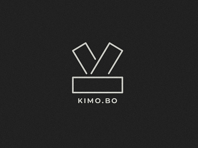 Kimo.bo asian branding kimono logo