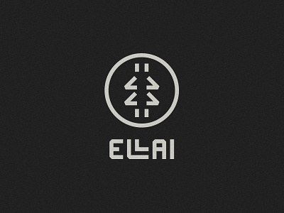 Ellai logo boxing branding coach logo mark thai trainer