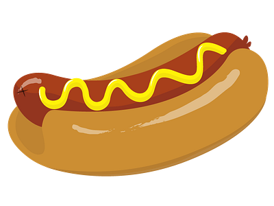 Wiener bbq graphic grill hotdog illustrator meyer oscar wiener