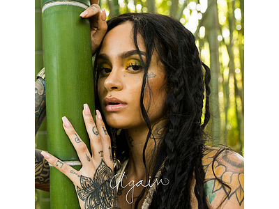 Kehlani Again Album Art 718s again album art font handwritten kehlani music photography pop rb type