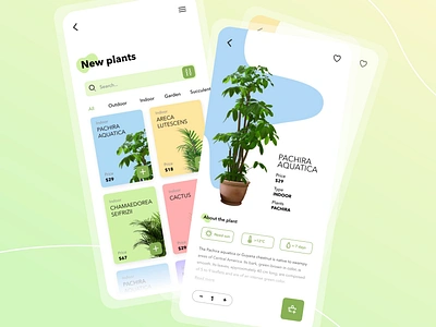 E-commerce - Daily UI Challenge 012 dailyui dailyui012 dailyuichallenge design ecommerce ecommerce app figma graphicdesign graphism illustration illustrator plant plantapp typogaphy ui uidesign uiux uiuxdesign ux vector