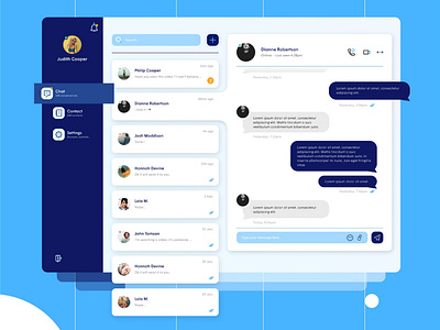 Direct messaging - Daily UI Challenge 013 branding dailyui dailyui013 dailyuichallenge13 design direct messaging figma figma design graphicdesign illustration message message app typogaphy uidesign uiux uxuidesign webdesign