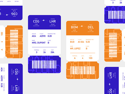 Boarding Pass - Daily UI Challenge 024 boarding pass boardingpass dailyui dailyui24 dailyuichallenge dailyuichallenge24 design figma flight flight app flight booking flights graphicdesign graphism illustration illustrator typogaphy vector