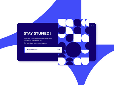 Subscribe - Daily UI Challenge 026 blue branding dailyui dailyui026 dailyuichallenge026 design figma geometric graphicdesign graphism illustration illustrator logo subscribe subscription ui vector