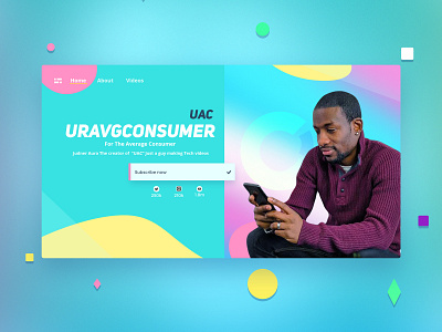 Concept Ui/Ux Design app app concept branding clean concept design flat gradiant graphics design logo ui ui pack uidesigner web youtubers