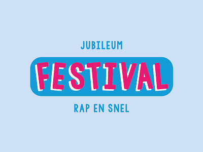 Jubileum Festival Rap en Snel