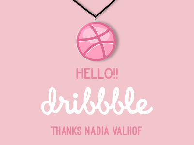 Hello Dribbble! dribbble first gif hello jewerly shot