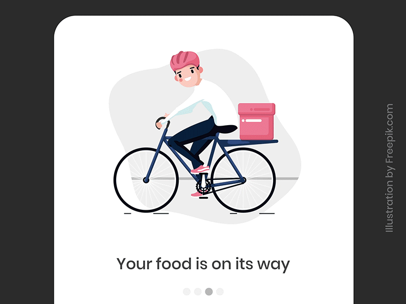 Food Delivery Animation By Pavan Mahale On Dribbble