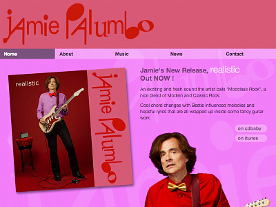 New site for LA based artist "Jamie Palumbo."