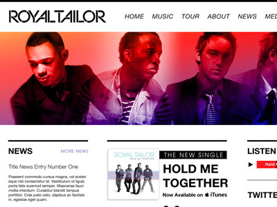 Royal Tailor Artist Website