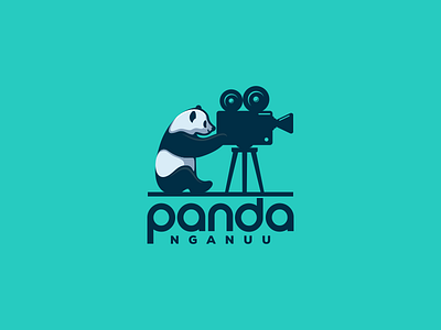 Panda Movie 3d animal animation artwork brand branding design graphic design illustration logo logodesign motion graphics panda simple ui vector