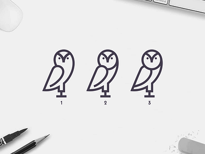 Owl logo explor 3d animation artwork brand branding design graphic design illustration logo logodesign motion graphics simple ui vector