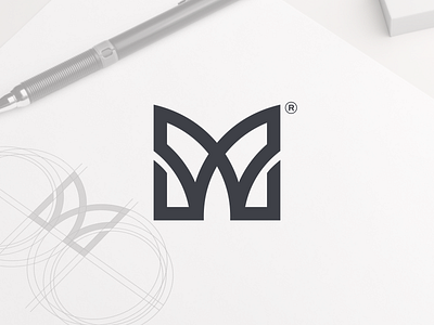 MW monogram logo