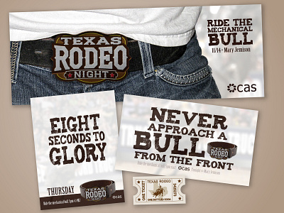 Texas Rodeo Event branding