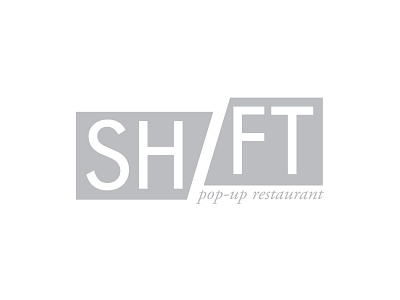 Pop-up Restaurant Logo branding design logo