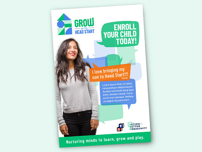 Grow with Head Start Poster