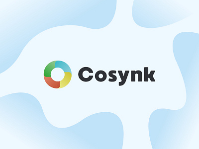 Cosynk logo branding design logo web website