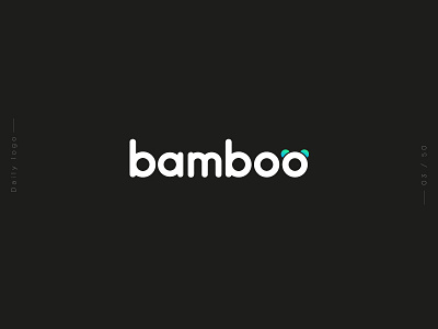 Logo collection vol.1 bamboo brand branding company daily logo logotype panda