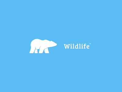 Wildlife logo animal bear brand branding identity logo logotype minimal visual wildlife