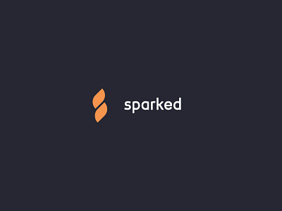 Sparked logo brand branding identity logo logotype sparked thirylogos visual