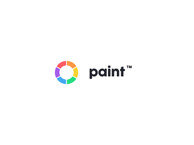 Paint logo brand branding identity logo logotype paint thirtylogos visual