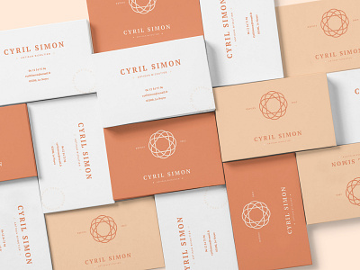 Cyril Simon | Brand identity [2/3] brand branding design identity jeweler jewelry jewelry logo logo logotype mockup visual