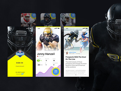 NFL Draft App application football nfl sap