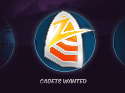 Cadet Badge badge cadet game illustration