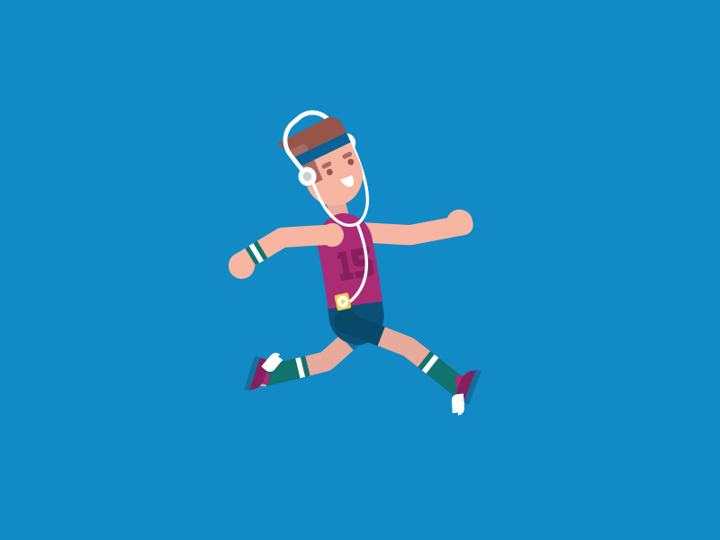 Runner by Pasha on Dribbble