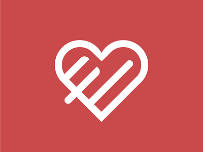 Love Extended Logo branding design heart heart logo icon logo