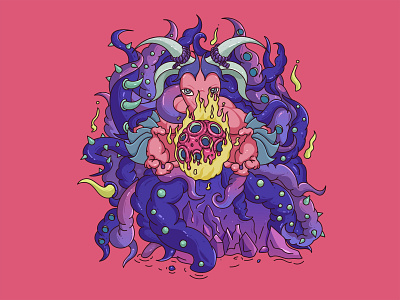 Shub-Niggurath design illustration