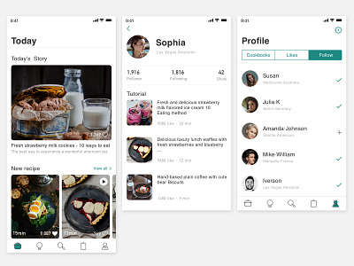 Kitchen Stories app redesign app design ui