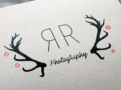 Christmas Stylized Photography Logo christmas logo photography