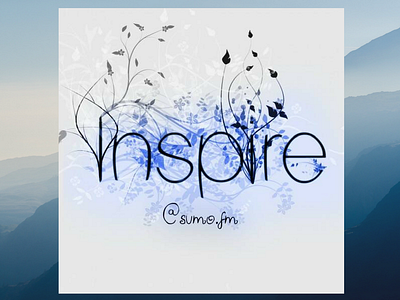 Inspire: Logo Design blue logo magic natural photoshop plants