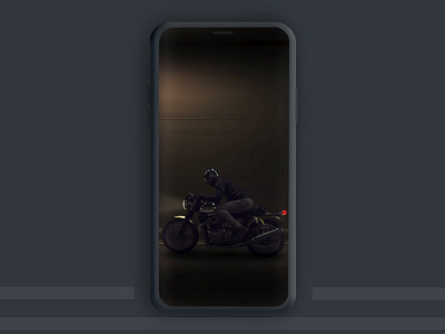 Cinemagraph advertisment after effects animation bike cinemagraph design loop motion design motiongraphics royal enfield social media