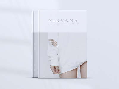 NIRVANA Minimal Lookbook Magazines