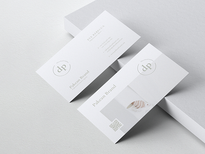 Minimalist Business Card Vol. 18 brand business card card clean design elegant fashion feminine luxury minimal minimalist modern print print template professional simple simply template unique