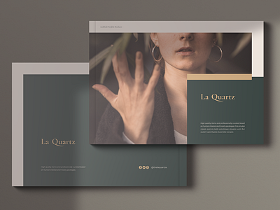 LaQuartz Lookbook Portfolio Brochures