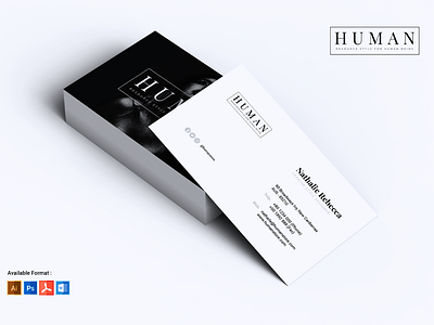 HUMAN MInimalist Business Card