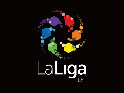 La Liga Santander LFP Logotype - Redesign football galaxy laligasantander liga logotype soccer stars