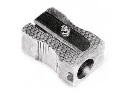 Pencil sharpener drawing pencil realistic sharpener