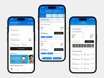 Online Travel Agent - Flights Booking process app clean design flight mobile professional ui