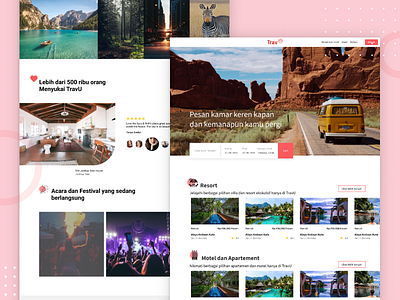 Travel Landing Page