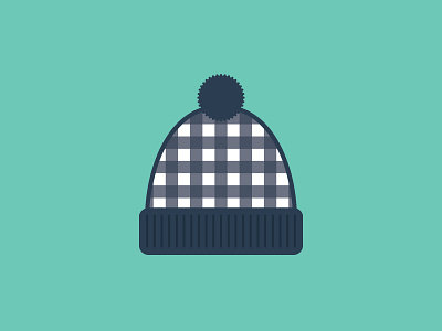 Beanie autumn beanie fluffy glyph hat icon illustration line minimal stroke warm winter