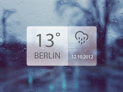 Weather Widget app color design interface ios ipad iphone meteo pop up purple ui weather weather widget