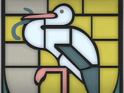 Stork illustration