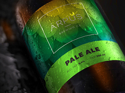 ĀRPUS Brewing Co. | Branding and Label Design beer bottle branding craft design identity label packaging product