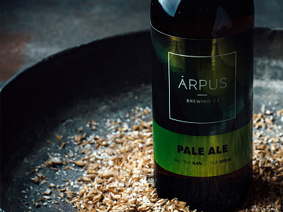 ĀRPUS Brewing Co. | Branding and Label Design beer bottle branding craft design identity label packaging product