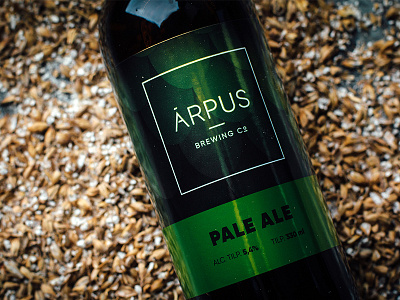 ĀRPUS Brewing Co. | Branding and Label Design beer bottle branding craft design identity label packaging product