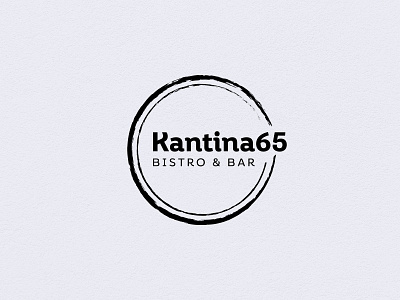 Kantina65 logo graphic design